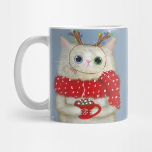 Hot Cocoa Kitty Mug